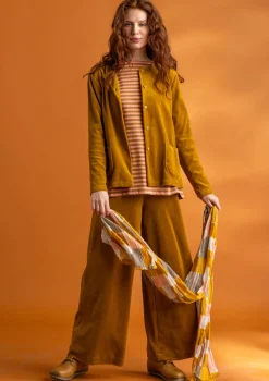Gudrun Sjödén Veloursjacke aus Bio-Baumwolle/Recycling-Polyester