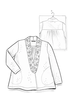 Gudrun Sjödén Veloursjacke „Nora“ aus Bio-Baumwolle/Recycling-Polyester
