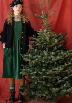 Gudrun Sjödén Velourskleid „Fyrverkeri“ aus Bio-Baumwolle/Recycling-Polyester
