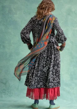 Gudrun Sjödén Velourskleid „Katla“ aus Bio-Baumwolle/Recycling-Polyester