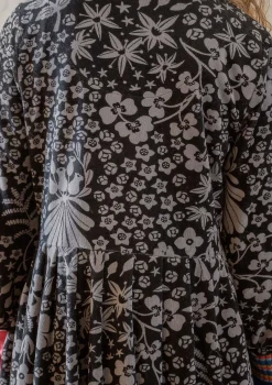 Gudrun Sjödén Velourskleid „Katla“ aus Bio-Baumwolle/Recycling-Polyester