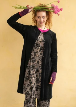 Gudrun Sjödén Velourskleid „Selma“ aus Bio-Baumwolle/Recycling-Polyester