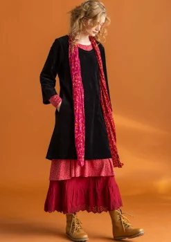 Gudrun Sjödén Velourstunika aus Bio-Baumwolle/Recycling-Polyester