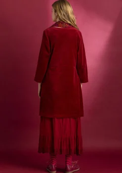 Gudrun Sjödén Velourstunika aus Bio-Baumwolle/Recycling-Polyester