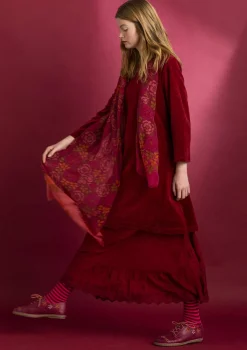 Gudrun Sjödén Velourstunika aus Bio-Baumwolle/Recycling-Polyester