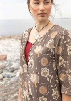 Gudrun Sjödén Webkleid „Kamala“ aus Bio-Baumwolle