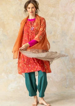 Gudrun Sjödén Webkleid „Neela“ aus Bio-Baumwolle