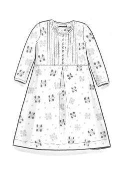 Gudrun Sjödén Webkleid „Neela“ aus Bio-Baumwolle