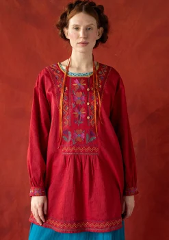 Gudrun Sjödén Webtunika „Wanja“ aus Bio-Baumwolle