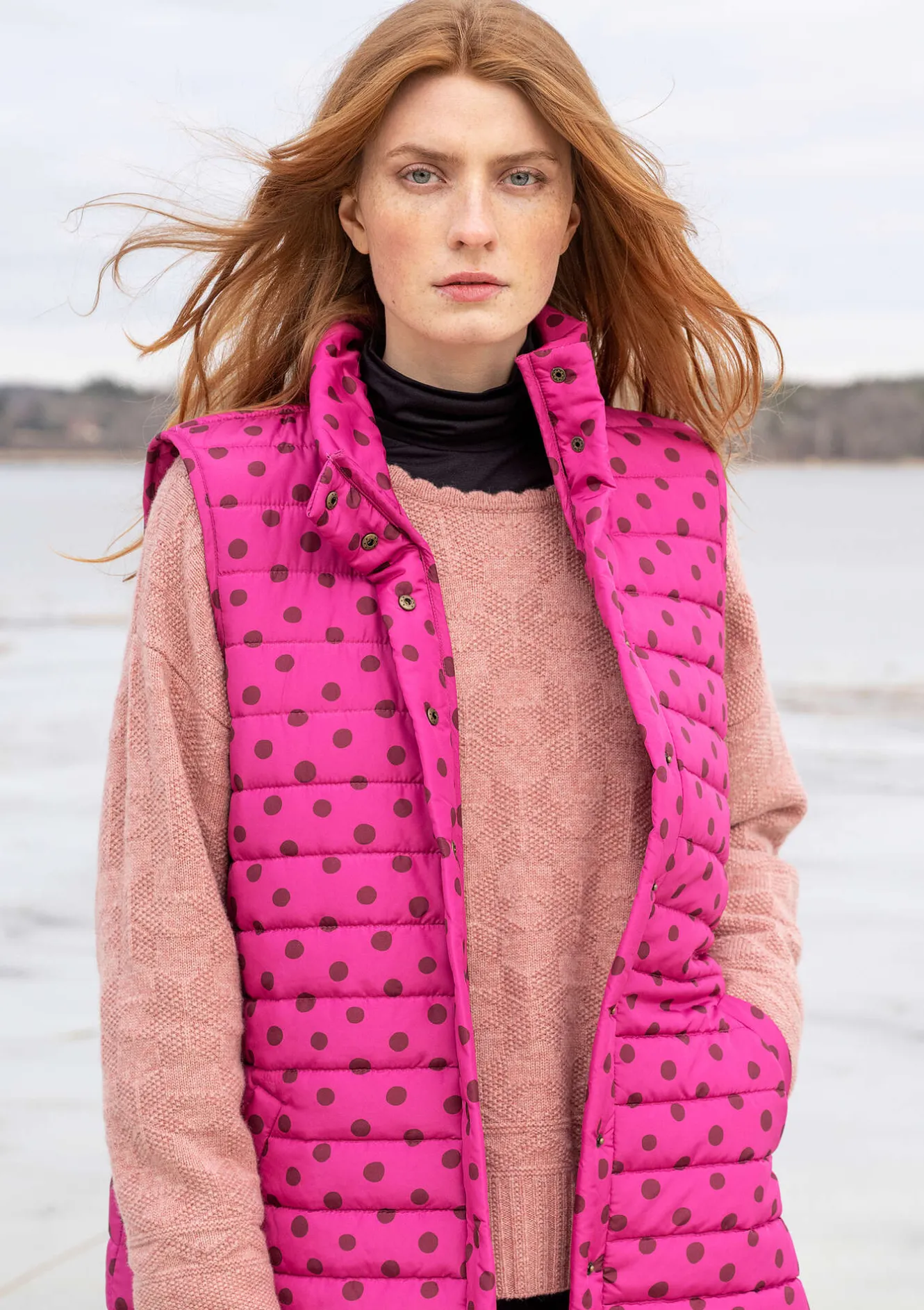 Gudrun Sjödén Weste „Susan“ aus Recycling-Polyester