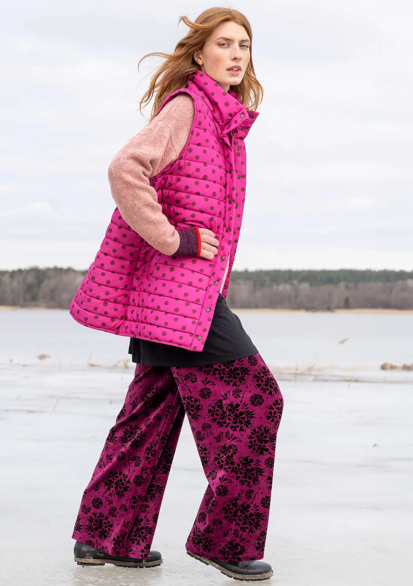 Gudrun Sjödén Weste „Susan“ aus Recycling-Polyester
