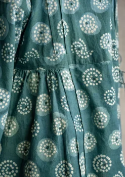Gudrun Sjödén Wickelbluse „Clay“ aus Bio-Baumwolle