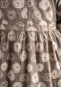 Gudrun Sjödén Wickelbluse „Clay“ aus Bio-Baumwolle