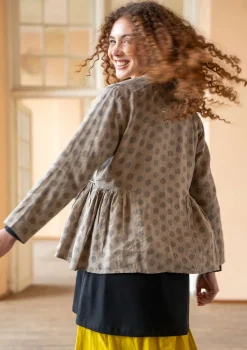 Gudrun Sjödén Wickelbluse „Piccolo“ aus Leinen