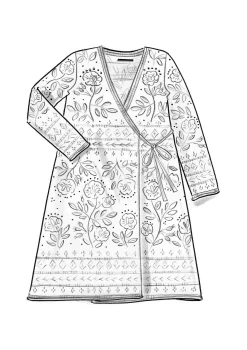 Gudrun Sjödén Wickeljacke „Lisa“ aus Bio-/Recycling-Baumwolle